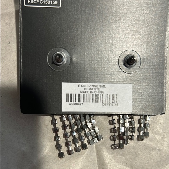 Torrid Rhinestone Fringe Dangle Pierced Earrings with Stone Cluster - Picture 7 of 11